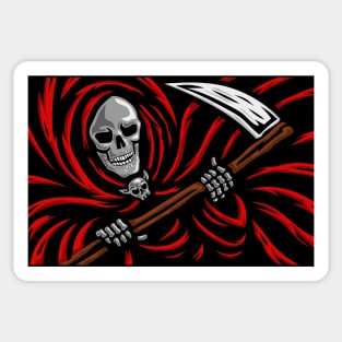 Grim Reaper Slice Sticker